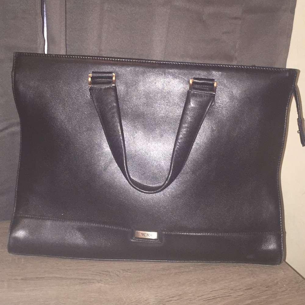 Tumi Leather briefcase